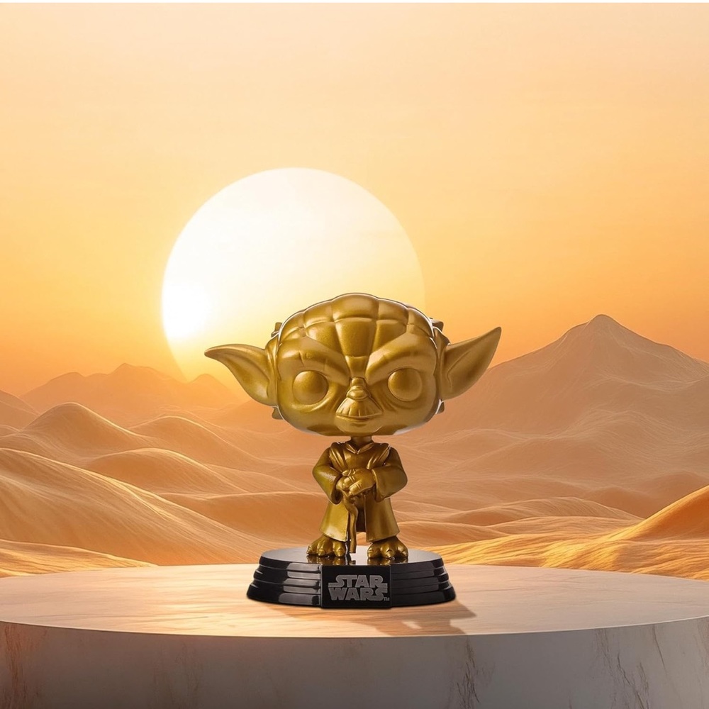 Funko Gold Yoda Pop Vinyl Figure 124